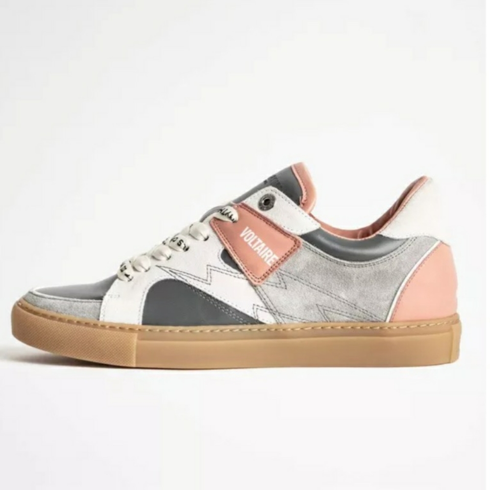 Zadig & Voltaire Sneakers Leather & Suede Multico… - image 1